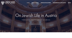 Desktop Screenshot of jewishnews.at